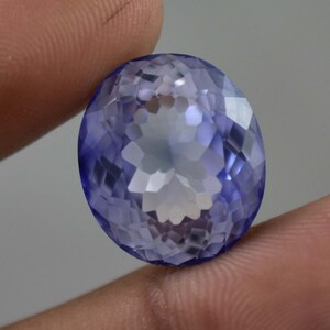 HUGE Flawless 25.35 Ctw Natural Blue Namibia Jeremejevite Oval Cut Loose Gemstone (GIT) Certified Making Jewelry, Ring & Pendent Gemstone