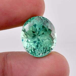 16 x 14 MM Flawless 18.50 Ct Natural Bi-Color Parti Sapphire GIT Certified Heart Touching Master Cut Gemstone Making Ring Pendent Tool