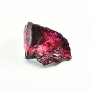 VERY Rare 34.15 Ct 100% Natural Red Painite Rocks Rough Burmese Facet GIT Certified Very Good Color Untreated Unheated Loose Rough Certified