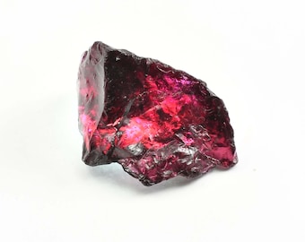 VERY Rare 34.15 Ct 100% Natural Red Painite Rocks Rough Burmese Facet GIT Certified Very Good Color Untreated Unheated Loose Rough Certified