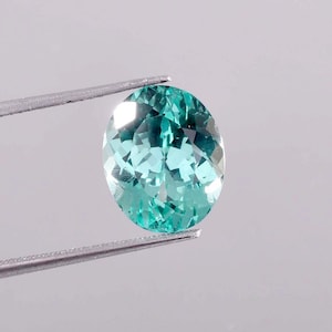14 x 10 MM Flawless 10.50 Ct Natural Bi-Color Parti Sapphire GIT Certified Heart Touching Oval Cut Gemstone Use Making Ring Pendent Tool