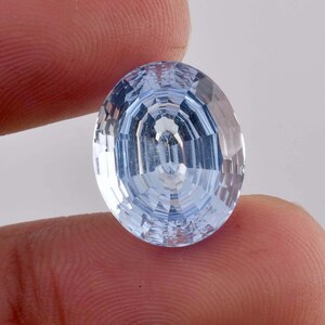 Flawless Natural Sky Blue Aquamarine Oval Cut Gemstone GIT Certified Use Making Ring Jewelry Raw Loose Gemstone All Size Available