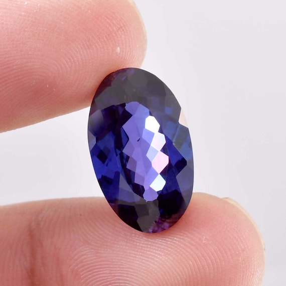 16 X 12 Ct Natural Purple Blue Taaffeite Sapphire Loose Gemstone