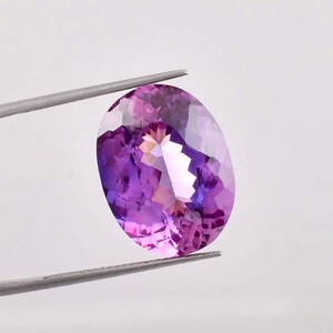 16 x 12 MM Bi-Color Purple Blue Java Plum Sapphire 15.60 Ct Loose Gemstone GIT Certified Use to Make Ring & Pendent Tool Cornflower Gemstone