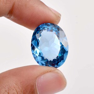 Flawless Natural Sky Blue Aquamarine Oval Cut Gemstone GIT Certified Use Making Ring Jewelry Raw Loose Gemstone All Size Available