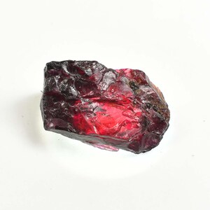 VERY Rare 44.00 Ct 100% Natural Red Painite Rocks Rough Burmese Facet GIT Certified Very Good Color Untreated Unheated Loose Rough Certified