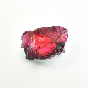 VERY Rare 27.45 Ct 100% Natural Red Painite Rocks Rough Burmese Facet GIT Certified Very Good Color Untreated Unheated Loose Rough Certified