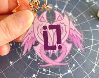 Watcher Symbol Double-Sided Acrylic Keychains | Evo SMP, Life Series