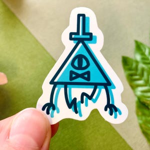 Shadow Bill Cipher - Gravity Falls Vinyl Sticker