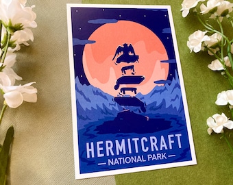 Hermitcraft National Park - Hermitcraft / Boatem Mini Art Print