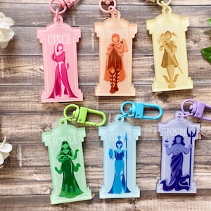 Odyssey Double-Sided Acrylic Keychains | Circe, Odysseus, Hermes, Scylla, Poseidon, Athena, Greek