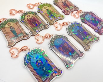 Life Series Duos Acrylic Keychain | Mumbo, Joel, Lizzie, Scott
