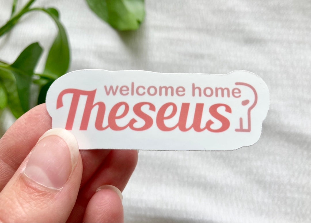 Technoblade Quote: Welcome Home, Theseus Sticker for Sale by