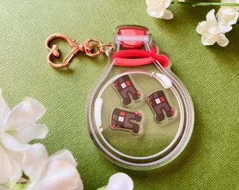 Eefo / Etho Shaker Acrylic Keychain | Hermitcraft