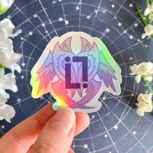 Watcher Symbol Holographic Vinyl Stickers