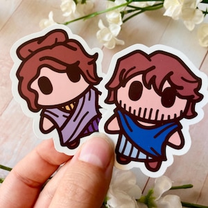 Penelope & Odysseus | Epic the Musical Vinyl Stickers