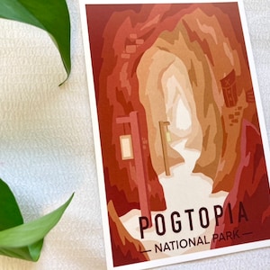Pogtopia - Dream SMP Mini Art Print | DSMP, Aesthetic, Style, Drawing, Tommyinnit, Wilbur Soot, Technoblade