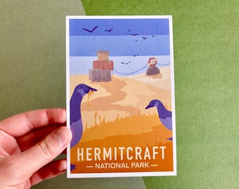 Mumbo's Gooses - Hermitcraft National Park - Hermitcraft Season 11 Mini Art Print