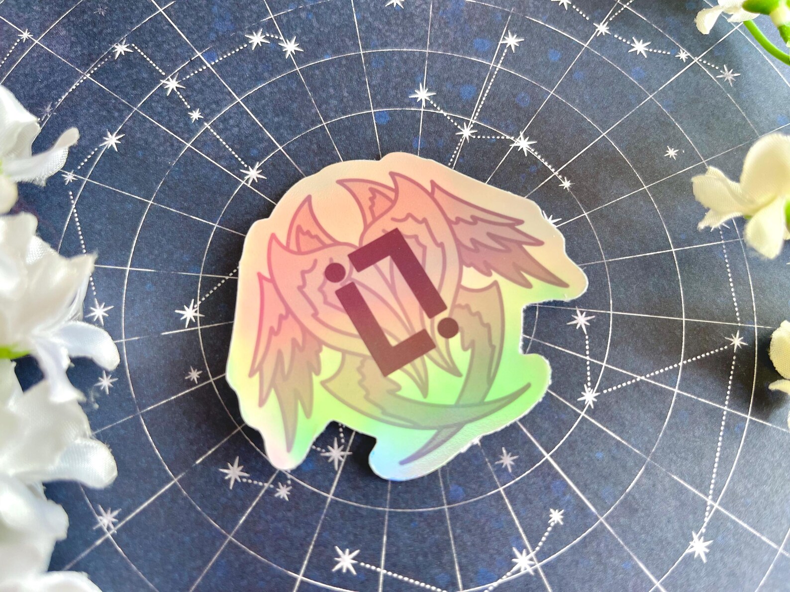 Watcher Symbol Holographic Vinyl Stickers - Etsy