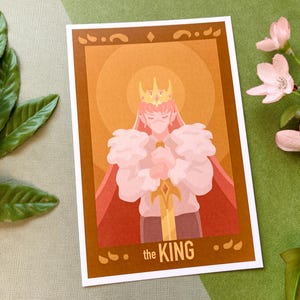 Technoblade 'the King' - Dream Mini affiche imprimée Art SMP