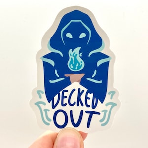 Decked Out Tango Tek Hermitcraft Glossy Vinyl Stickers