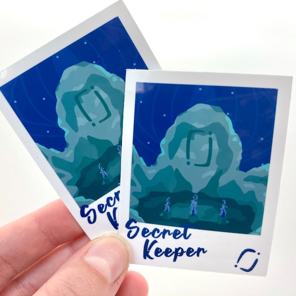 Secret Life / Secret Keeper Polaroid Location Vinyl Stickers