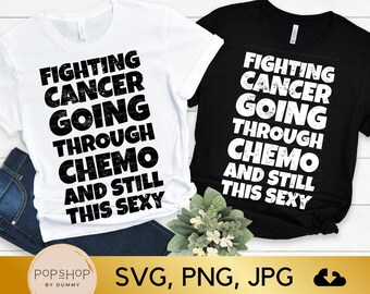 Kämpa mot cancer, kemoterapi, SVG: Survivor Warrior Design (digital nedladdning)