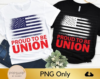 Stolt över att vara fackförening PNG: Labor Day-design (digital nedladdning)