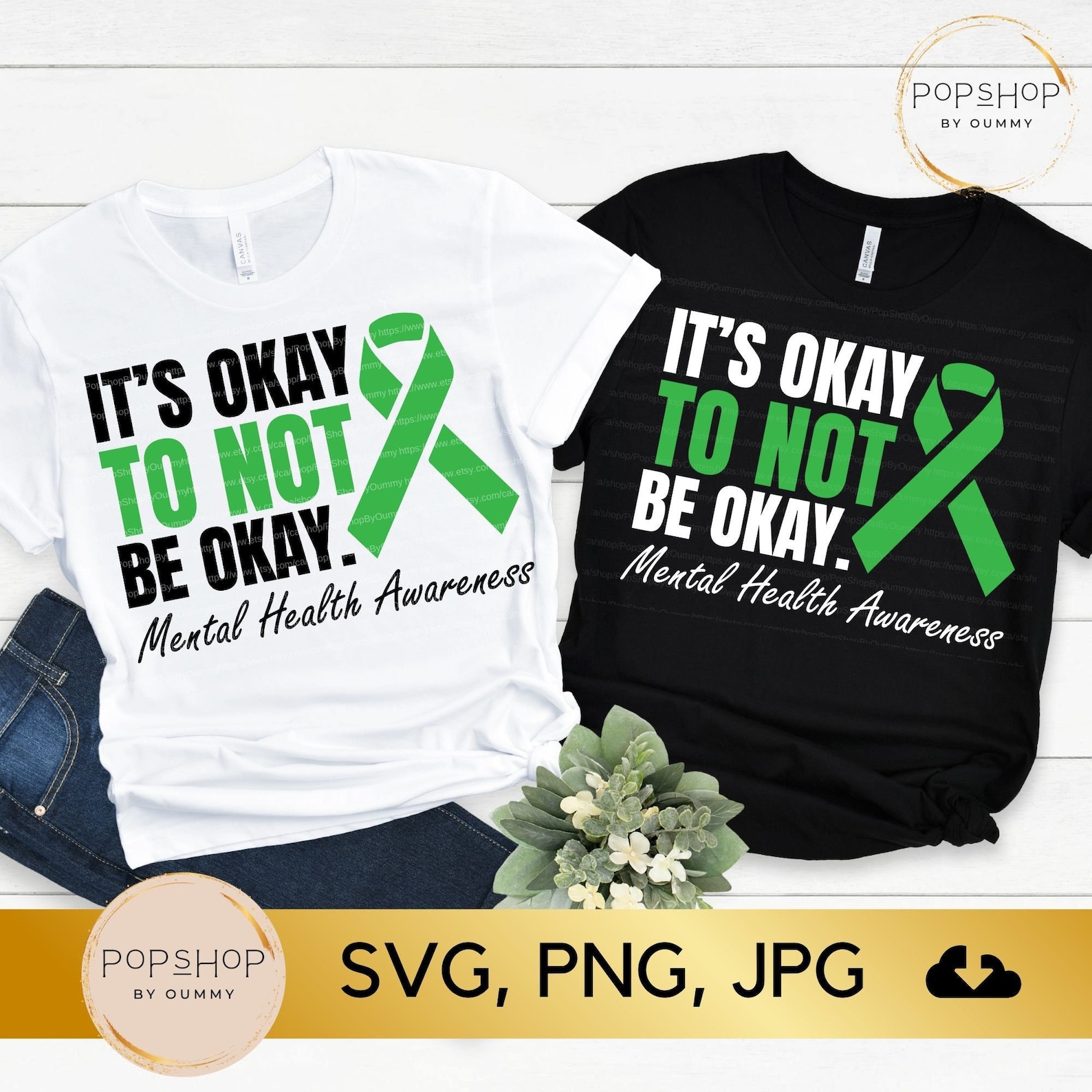 It's Okay to Not Be Okay SVG Mental Health Awareness Svg - Etsy