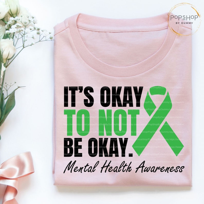 It's Okay to Not Be Okay SVG Mental Health Awareness Svg - Etsy