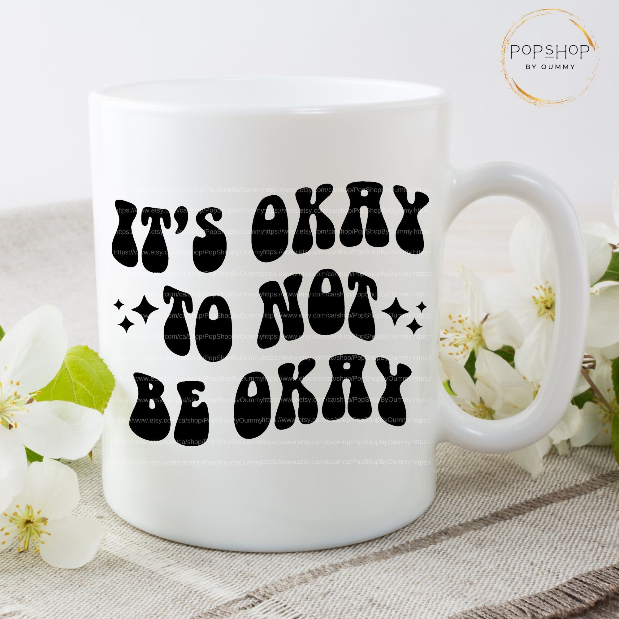 Mental Health Awareness SVG: It's Okay to Not Be Okay (digital Download ...