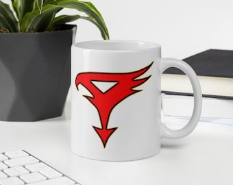 Retro Battle of the Planets Mug – 1980s Anime Inspired Nostalgic TV Show Gift