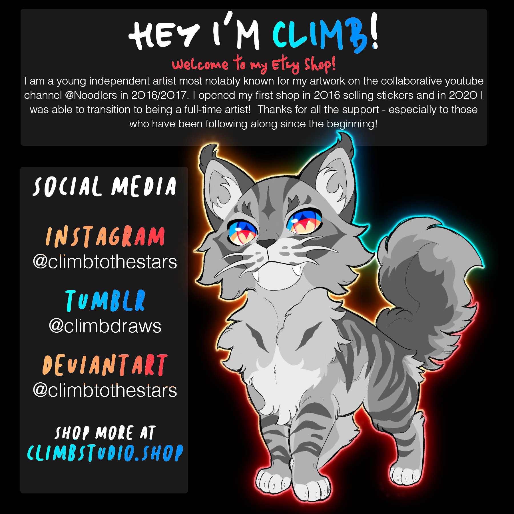 Climb's Cat Icon Base - Digital Download – ClimbStudio