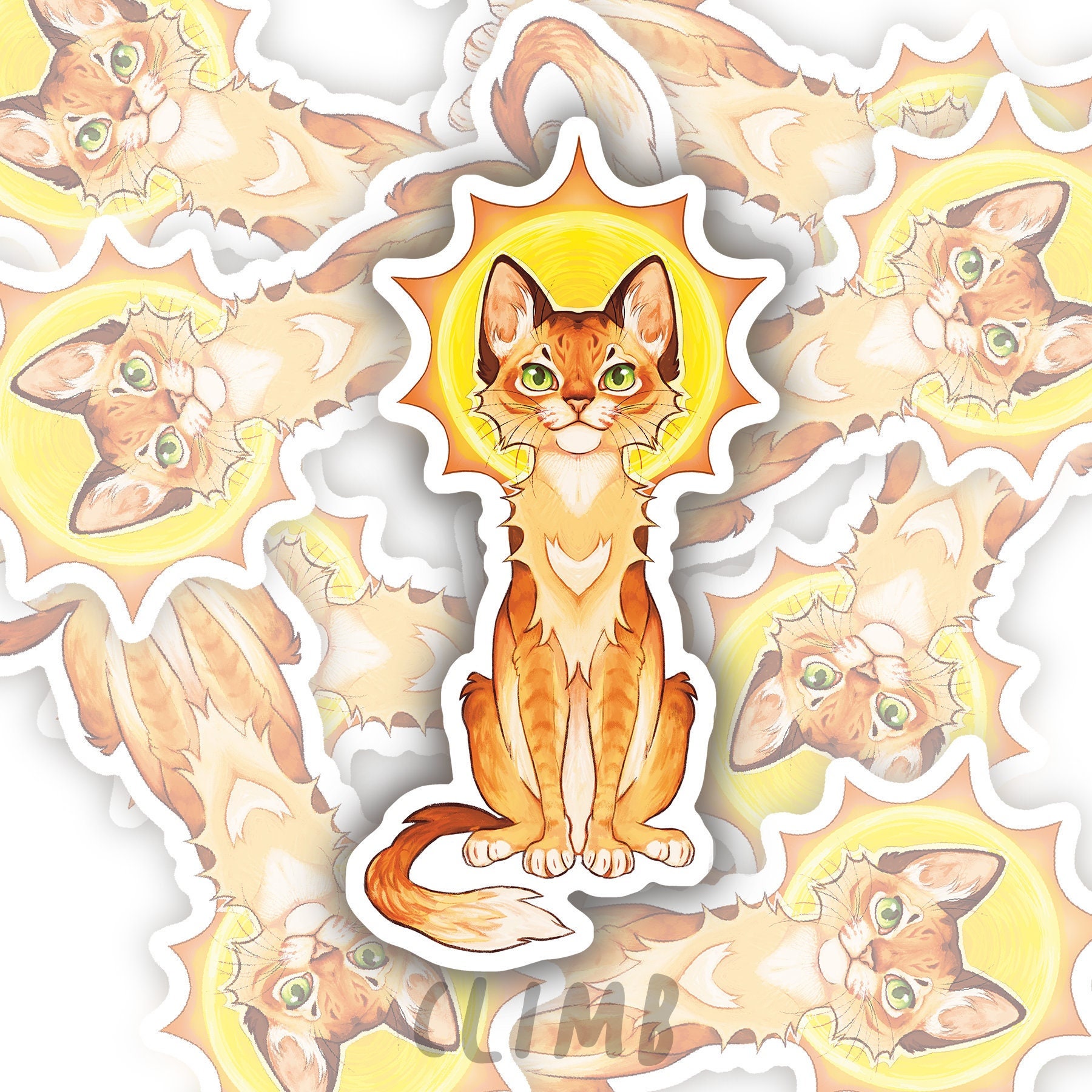 Firestar Fireheart Warrior Cats Postcard for Sale by alicialynne