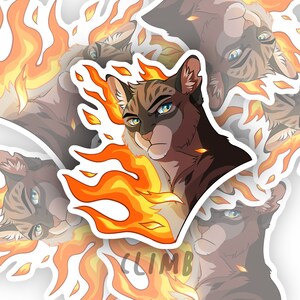 Ashfur Fire scene | Art Board Print