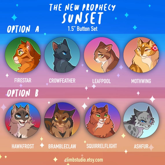 Warrior Cats - The first arc character compilation