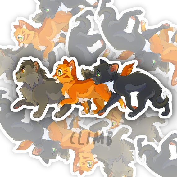 Cute Warrior Cats Sticker Set II Leafpool Jayfeather Hollyleaf Lionblaze  Mothwing Hawkfrost Mapleshade Ivypool Tallstar Brightheart 