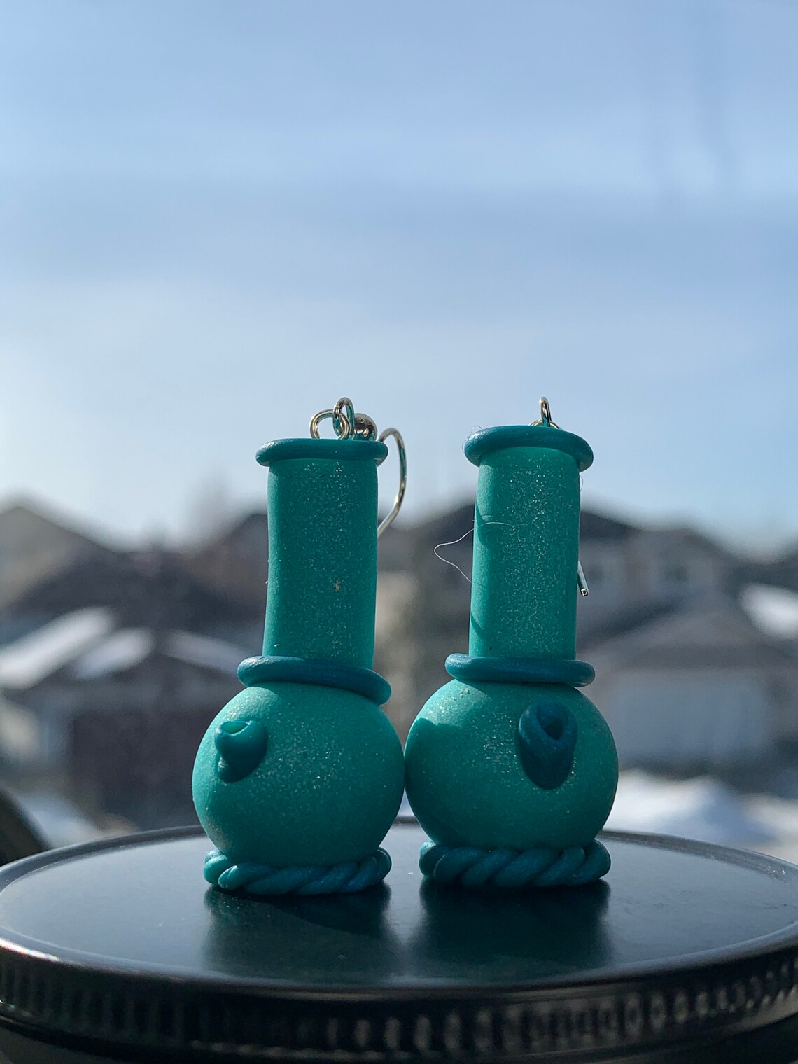 Genie In A Bong Earrings 16mm Etsy