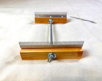 Tapestry Weaving Loom Kit, Pocket Weave Loom for yarn art and fiber art
