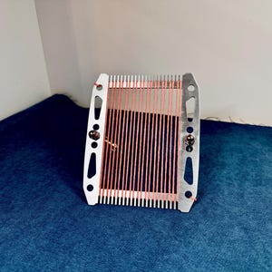 Tabletop Weaving Loom, Aluminum Weaving Frame for Fiber Art