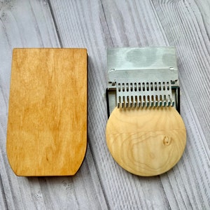 Speedweve Loom for patches 2.36”x2.36”, Darning set, Speedweve loom, Darning tool, Little loom, Mending loom, Christmas gift