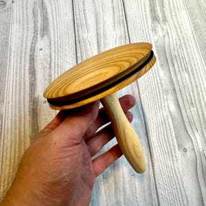 Wooden Darning Mushroom for repair clothing: 12cm Cap, Sewing and Mending Tool