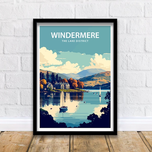 Lake District Print Etsy UK