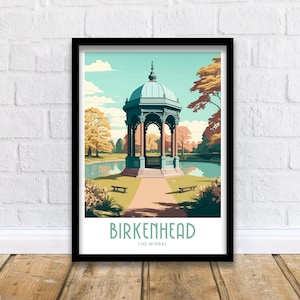 Birkenhead Travel Print Birkenhead The Wirral Home Décor Birkenhead Art Print Birkenhead The Wirral Room Print For Birkenhead Gift Art Wall