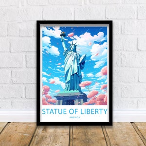 Statue of Liberty Print Statue of Liberty Poster Home Décor Statue of Liberty Wall Art Statue of Liberty Wall Decor Statue of Liberty Poster