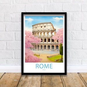 Colosseum Travel Print Wall Art Colosseum Rome Travel Poster Wall Hanging Home Décor Colosseum Gift Lover Colosseum Rome Art Lover Colosseum