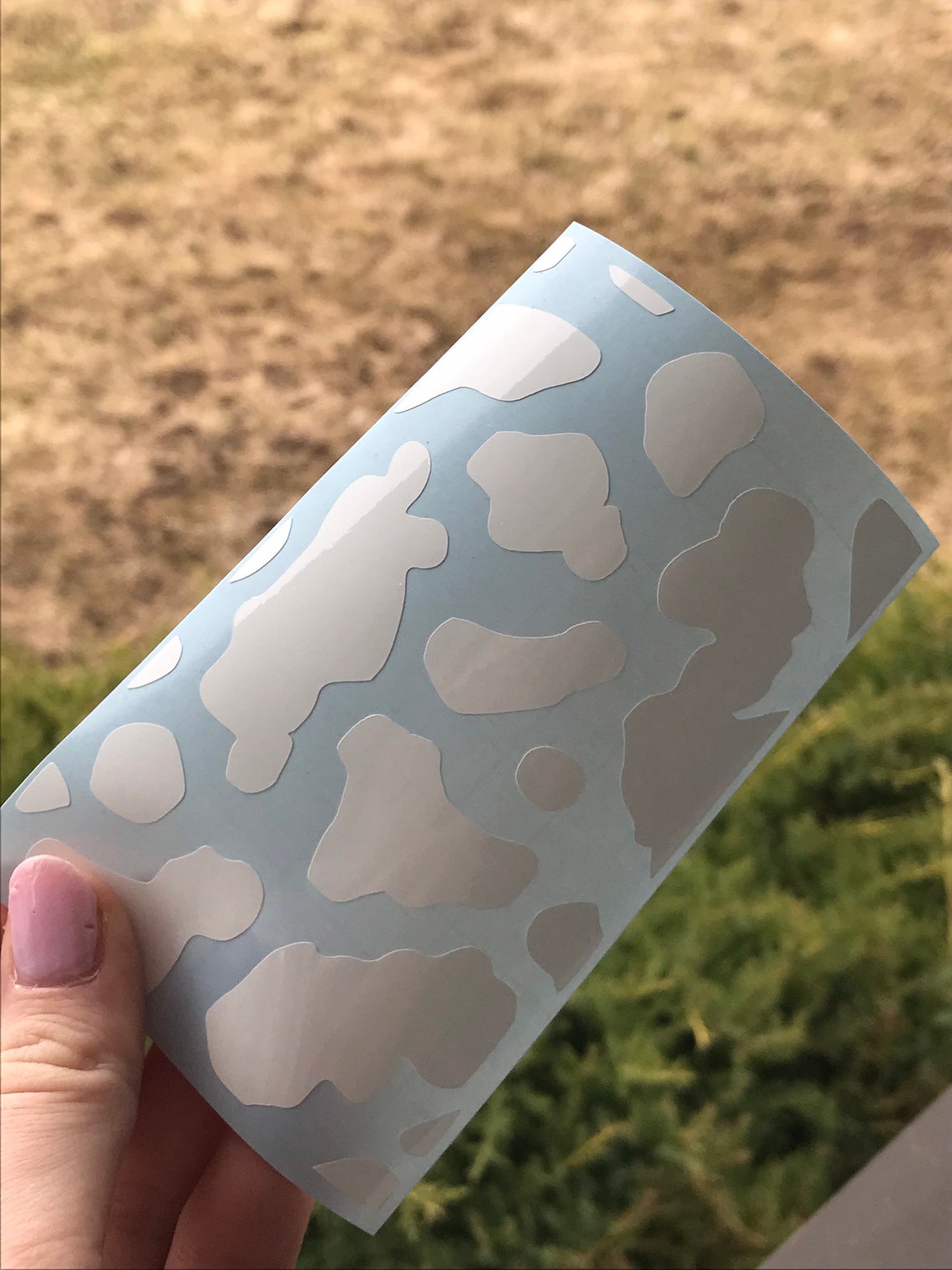 cow printself adhesive vinyldecorating kitpermanent etsy