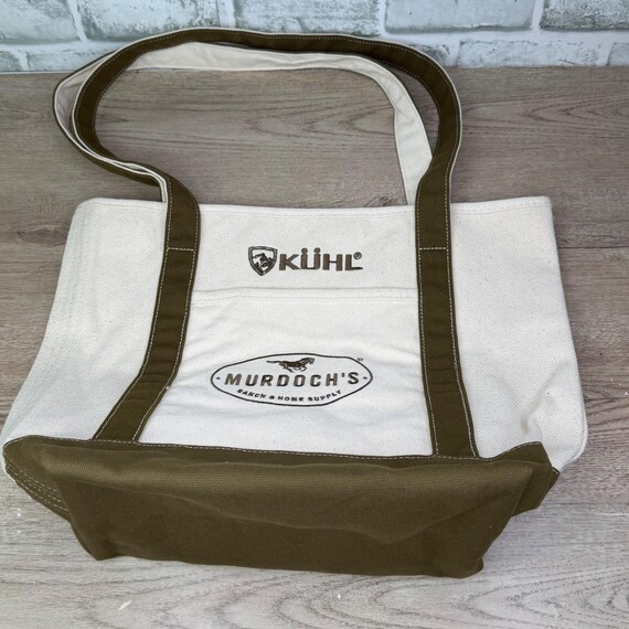 Kuhl Murdoch's Ranch & Home Supply Canvas Utility Tote Bag Large