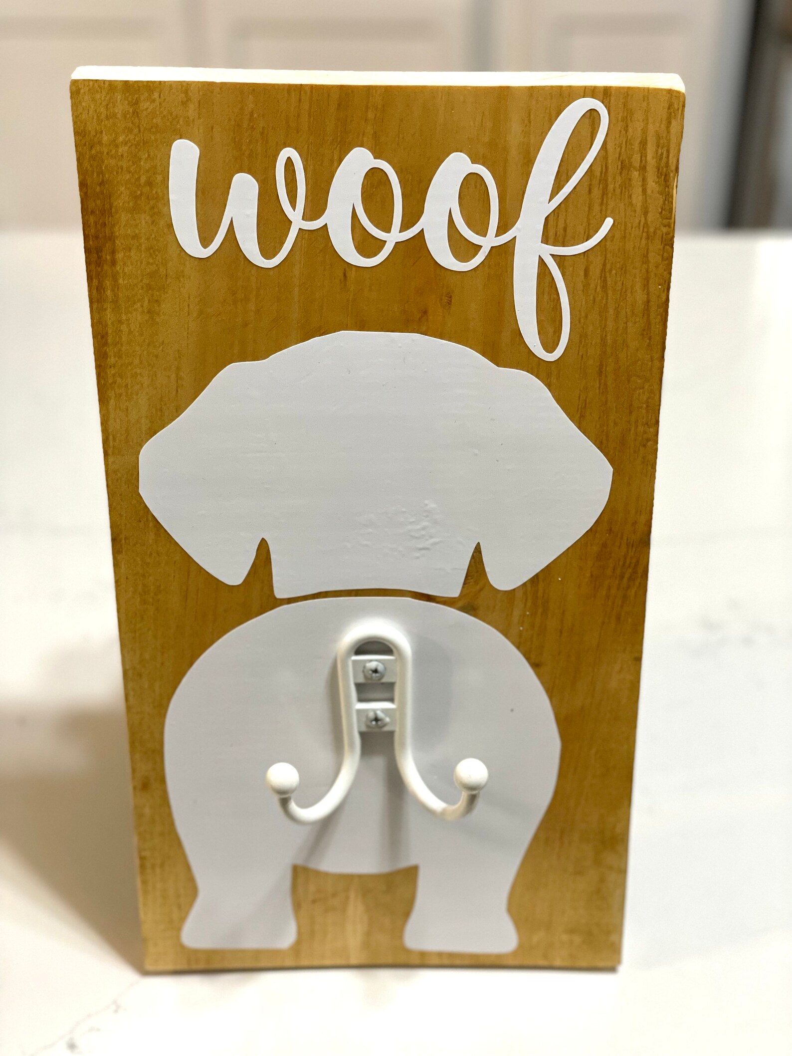 Dog Leash Hook, Dog Butt Hook, Leash Holder, Personalized Dog Gifts