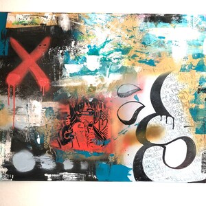 Pop Art / Picture / Contemporary / Modern Art limited Edition / Art / Graffiti Street Art